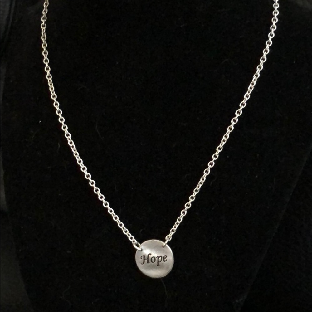 Hope and love necklace